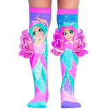 Madmia Fairy Socks Kids & Adults Age 6+ Glitter 3D Wings Crazy Sock Day Costume