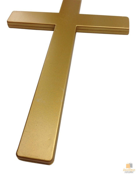 6x Monk Cross Necklace Bulk Pack - Priest/Nun Religious (Halloween & Fancy Dress Accessory)
