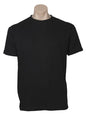 Mens Plain Black T-Shirt - 100% Cotton Casual Basic Top