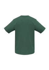 Mens Plain Bottle Green T-Shirt - 100% Cotton Casual Basic Top