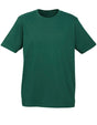 Mens Plain Bottle Green T-Shirt - 100% Cotton Casual Basic Top