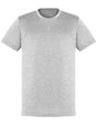 Mens Plain Grey Marle T-Shirt - 100% Cotton Casual Basic Top