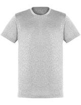 Mens Plain Grey Marle T-Shirt - 100% Cotton Casual Basic Top