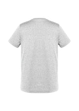 Mens Plain Grey Marle T-Shirt - 100% Cotton Casual Basic Top