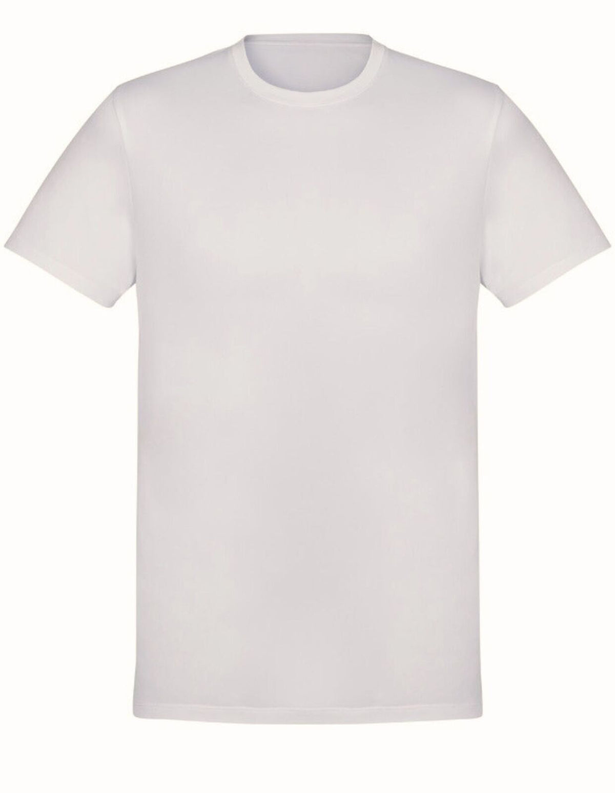 Mens Plain Off White T-Shirt - 100% Cotton Casual Basic Top