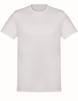 Mens Plain Off White T-Shirt - 100% Cotton Casual Basic Top
