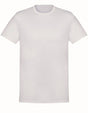 Mens Plain Off White T-Shirt - 100% Cotton Casual Basic Top