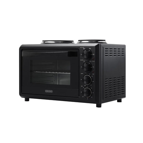 Morphy Richards 32L Benchtop Convection Oven w/ Hot Plates (MRBO32BLK2)