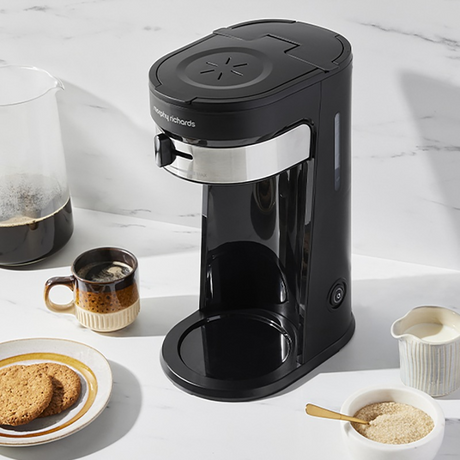 Morphy Richards Electric Iced Coffee Maker with 900ml Glass Carafe MRCM90BK