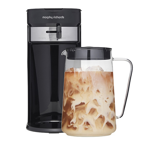 Morphy Richards Electric Iced Coffee Maker with 900ml Glass Carafe MRCM90BK