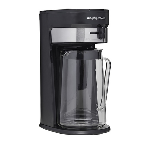 Morphy Richards Electric Iced Coffee Maker with 900ml Glass Carafe MRCM90BK