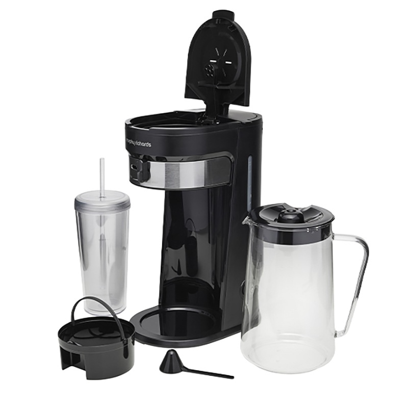 Morphy Richards Electric Iced Coffee Maker with 900ml Glass Carafe MRCM90BK