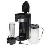 Morphy Richards Electric Iced Coffee Maker with 900ml Glass Carafe MRCM90BK