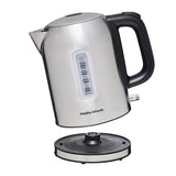 Morphy Richards 2200W Equip 1L Jug Kettle Silver MREK1SS