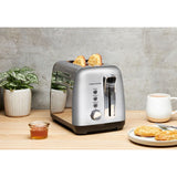 Morphy Richards 1150W Equip 2 Slice Toaster Silver MREK1B