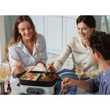 Morphy Richards 1400W Non-Stick Electric Multifunction Hot Pot Cooking Set (MRMP25WT)