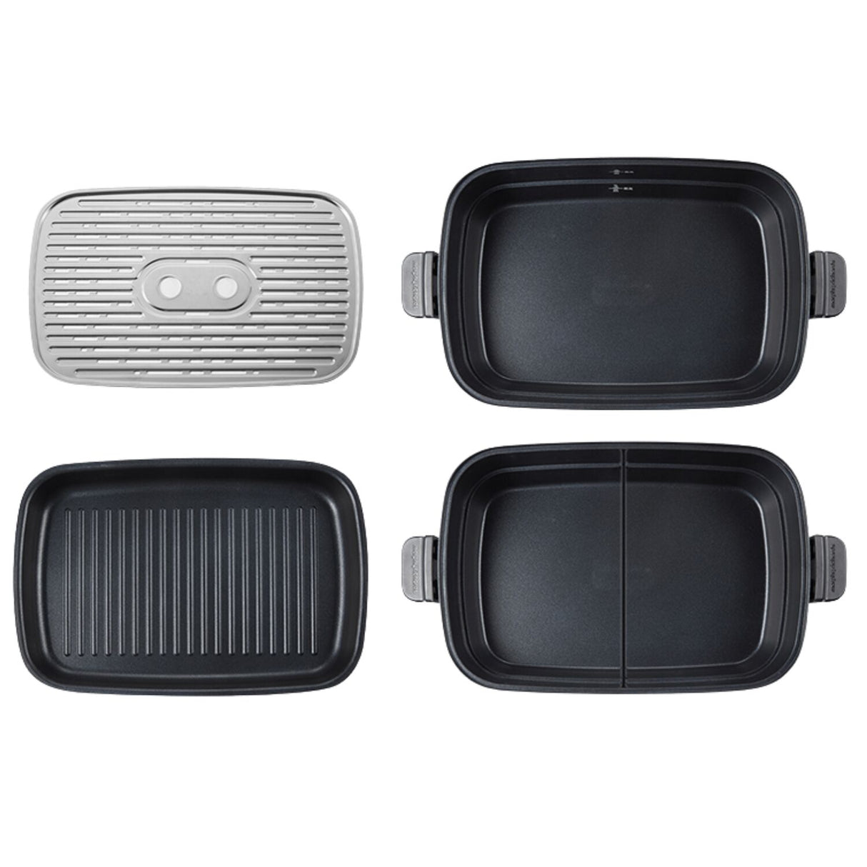 Morphy Richards 1400W Non-Stick Electric Multifunction Hot Pot Cooking Set (MRMP25WT)