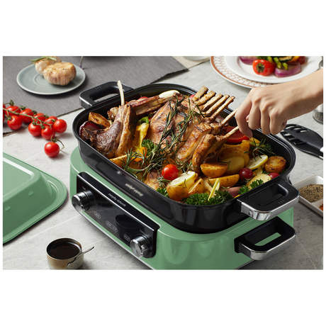 Morphy Richards Digital Multifunction Cooking Pot Green MRMP3GN