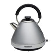 Morphy Richards Venture 1.5L Traditional Pyramid Kettle Steel Grey