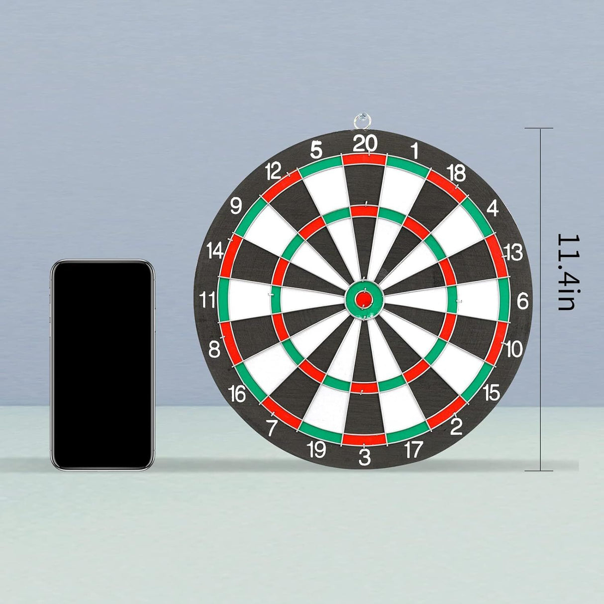 12" Dartboard Dart Board with Steel Darts Professional Competition Party Game