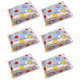 6x Vacuum Seal Clothing Storage Bag Bulk Pack - 70x100cm (Airtight Compressed Space Saver)