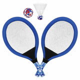 2x Kids Beach Backyard Tennis Racquets Badminton Training Rackets - Assorted Colours