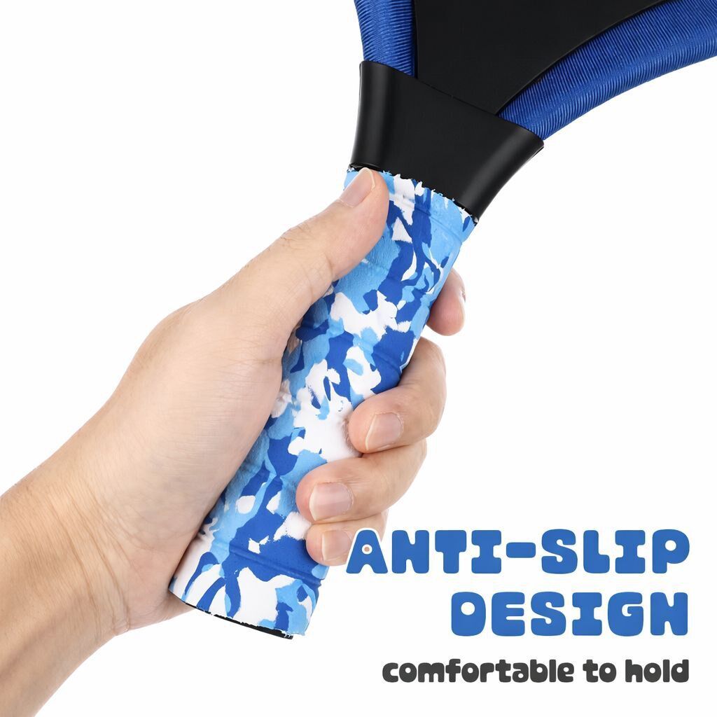 2x Kids Beach Backyard Tennis Racquets Badminton Training Rackets - Assorted Colours