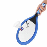 2x Kids Beach Backyard Tennis Racquets Badminton Training Rackets - Assorted Colours