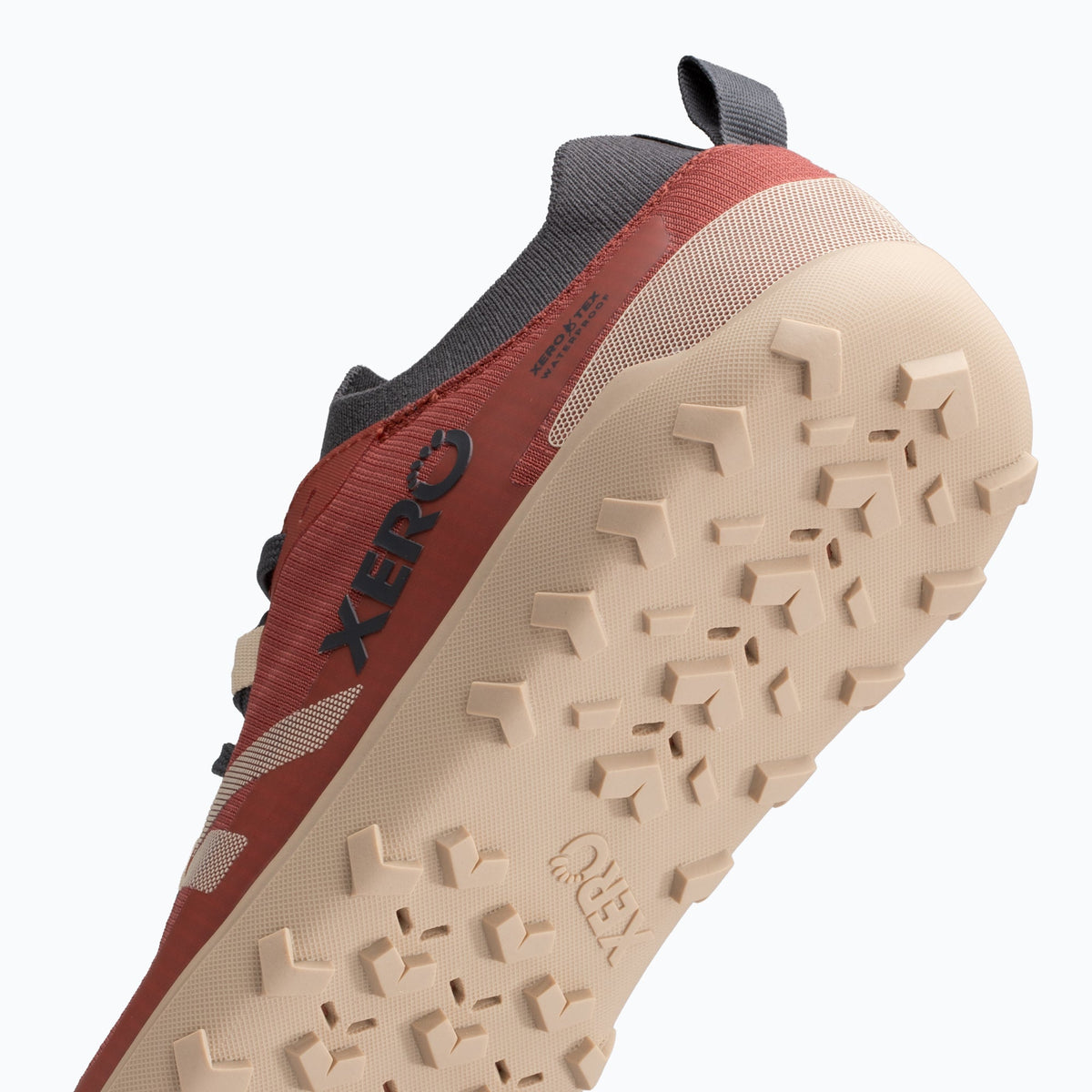 Xero Womens Mesa Summit WP Barefoot Trail Running Shoes - Burnt Brick (Waterproof)