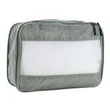 Milleni Compact Electrolight Packing Cubes Travel Space Saving Bags in Grey