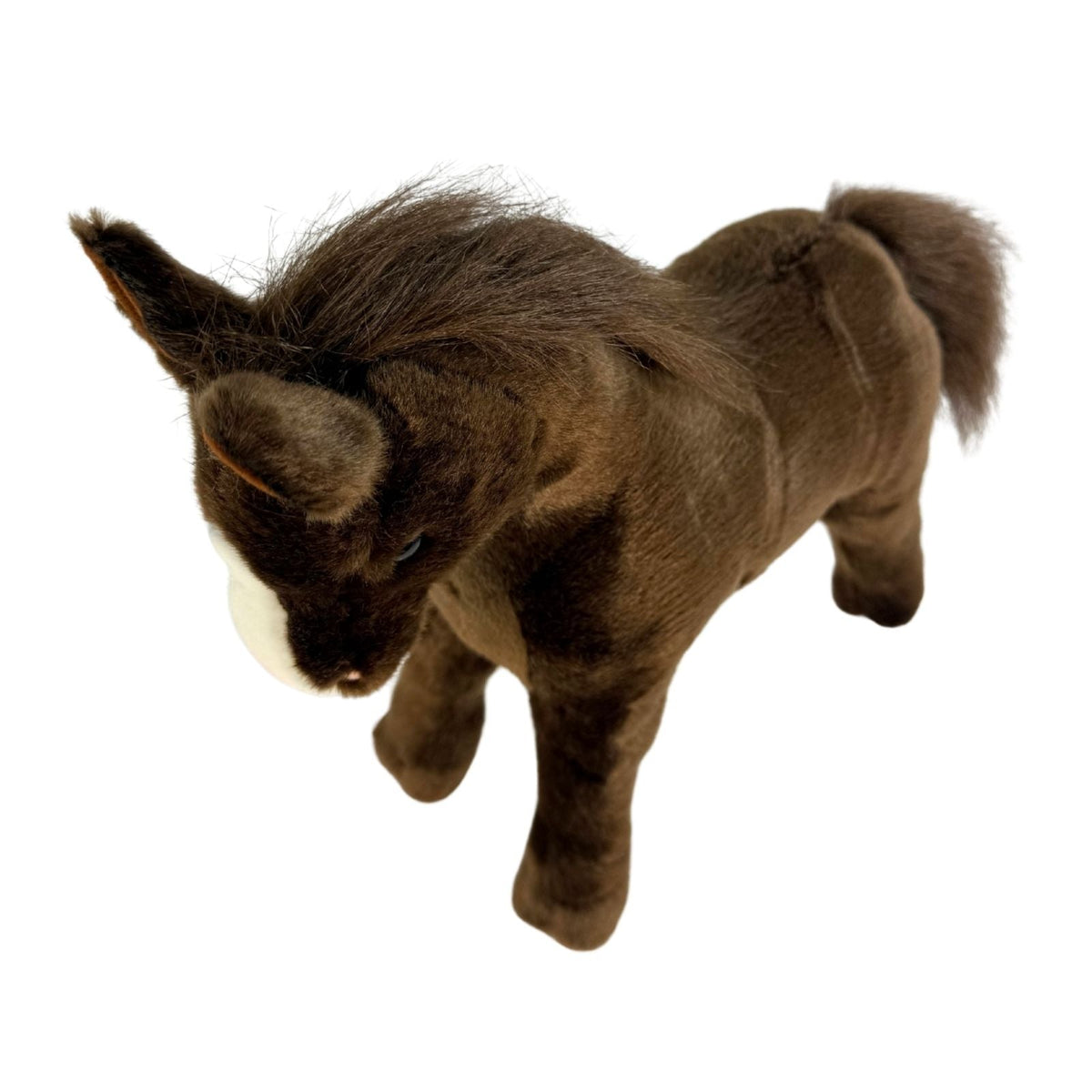 Bocchetta Makybe 32cm Arabian Horse Plush Toy (Realistic Stuffed Animal Farm Gift)