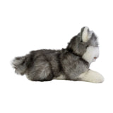 Bocchetta Marbles 28cm Floppy Husky Puppy Plush Toy (Realistic Stuffed Animal Dog Gift)