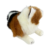 Bocchetta Marmalade 38cm Lying Calico Cat Plush Toy (Realistic Stuffed Animal Cat Gift)