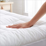 Renee Taylor Platinum 1500 GSM High Loft Fitted Mattress Topper (HealthGuard Treated)