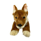 Bocchetta Max 33cm Floppy Dingo Puppy Plush Toy - Tan (Australian Stuffed Animal Souvenir Gift)