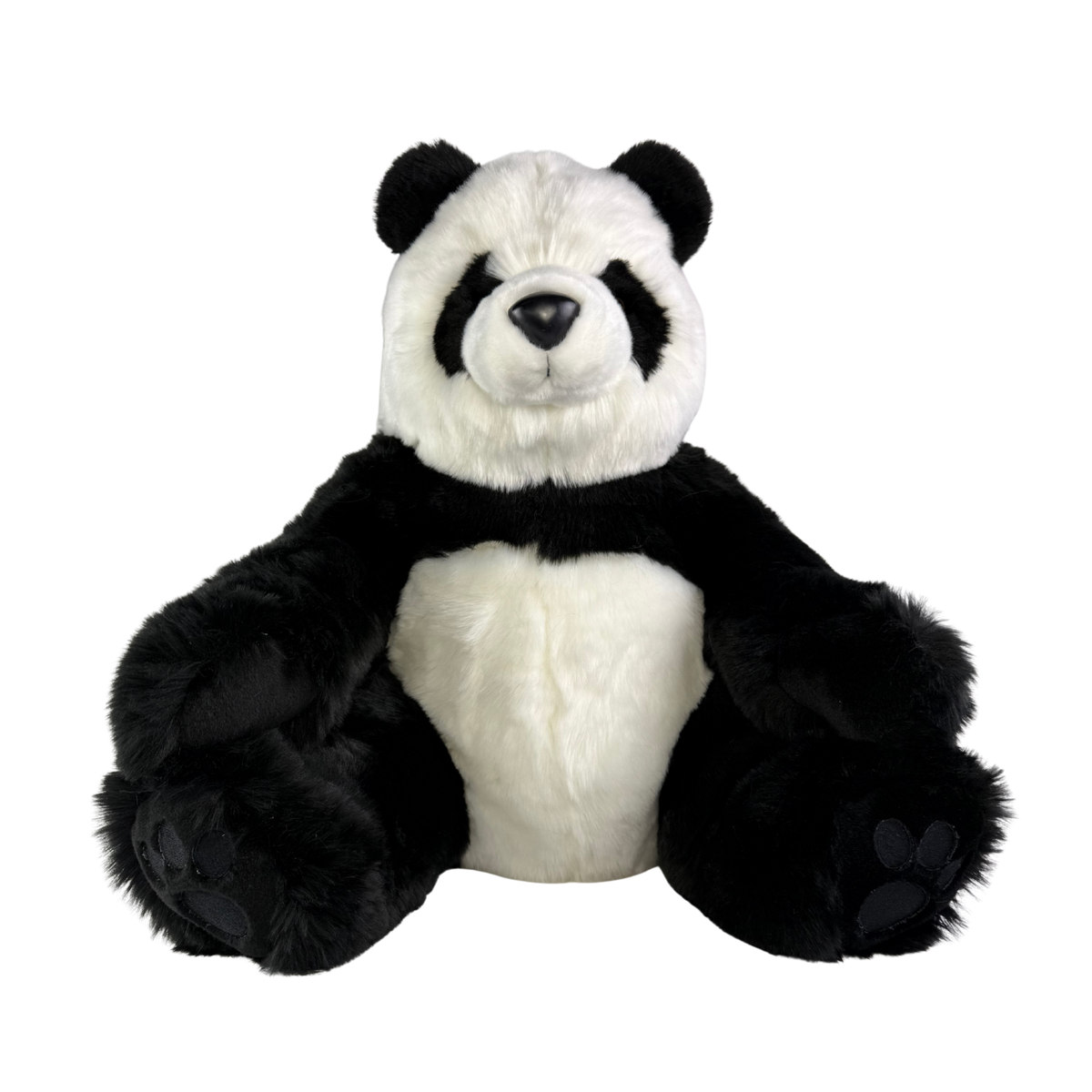 Bocchetta Min 50cm Sitting Giant Panda Bear Plush Toy (Realistic Stuffed Animal Wildlife Gift)