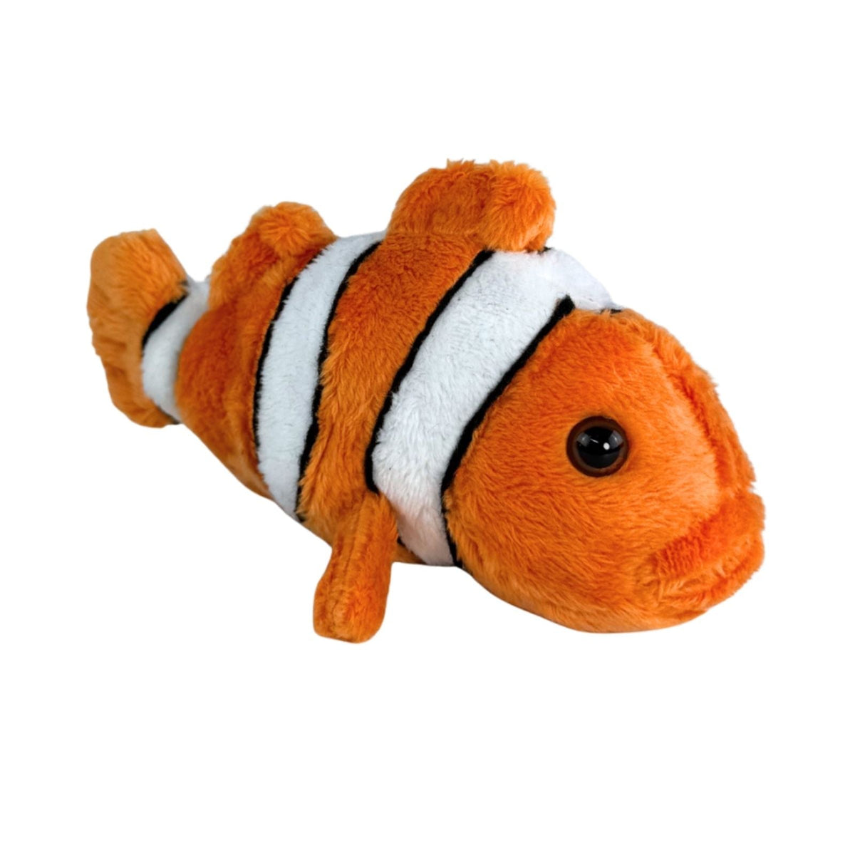 Bocchetta 13cm Mini Clownfish Plush Toy (Stuffed Animal Sea Life Keyring Gift)