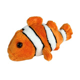 Bocchetta 13cm Mini Clownfish Plush Toy (Stuffed Animal Sea Life Keyring Gift)