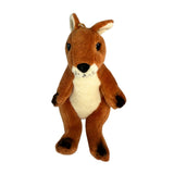 Bocchetta 13cm Mini Red Kangaroo Plush Toy (Australian Stuffed Animal Souvenir Keyring Gift)