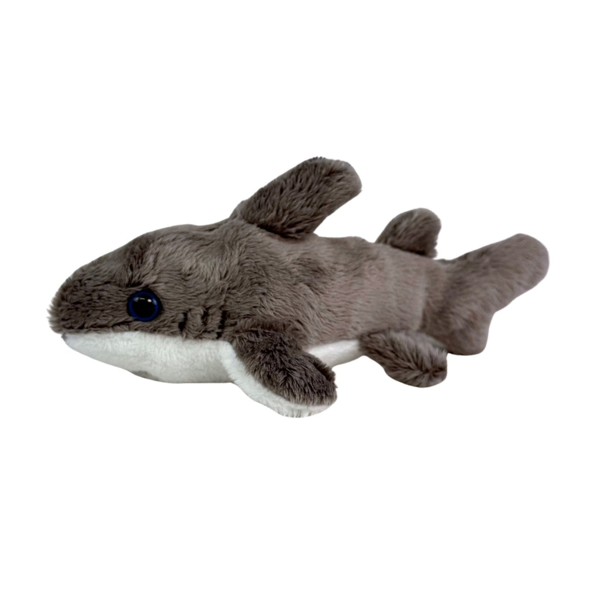 Bocchetta 15cm Mini Shark Plush Toy (Stuffed Animal Sea Life Keyring Gift)