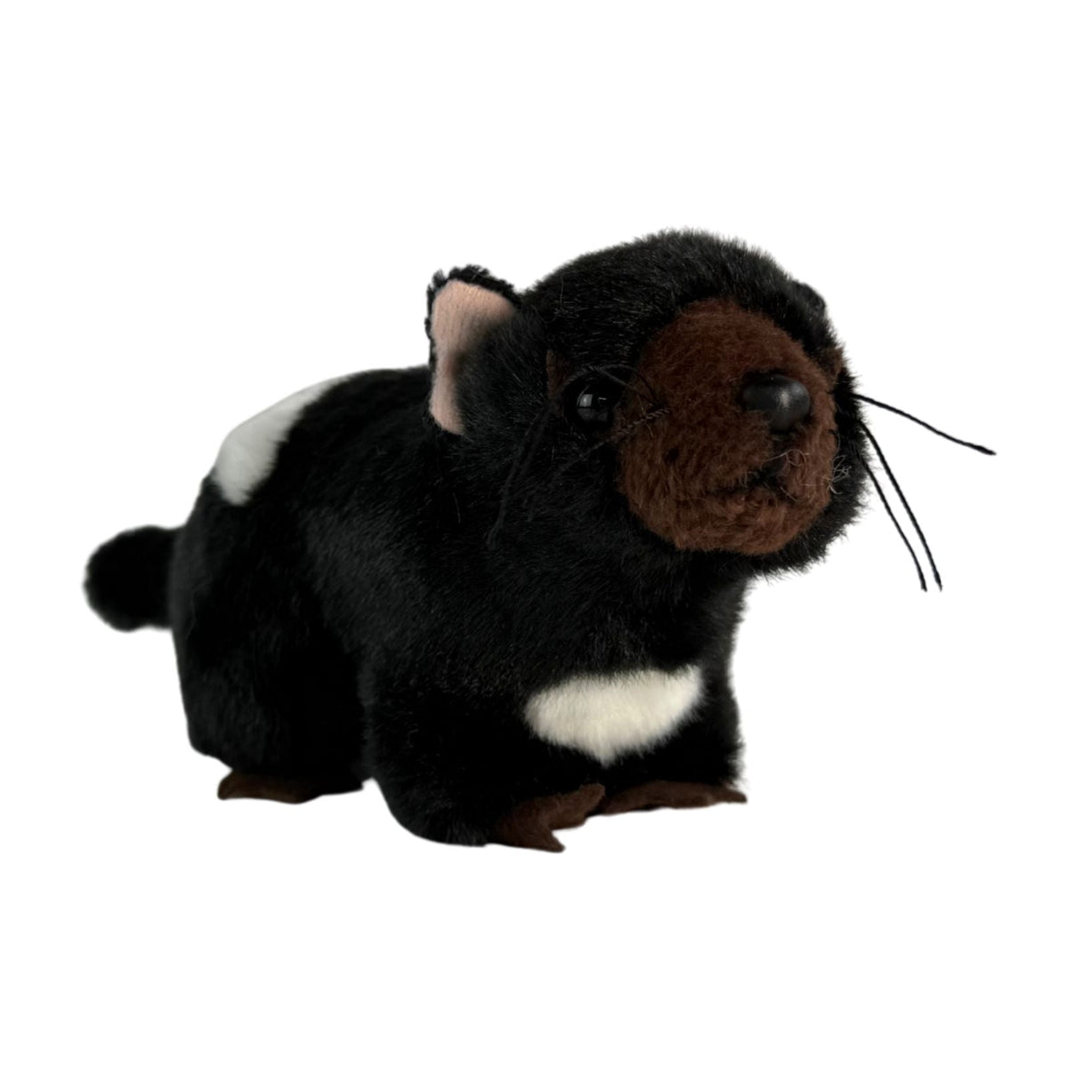 Bocchetta 14cm Mini Tasmanian Devil Plush Toy (Australian Stuffed Animal Souvenir Keyring Gift)