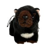 Bocchetta 14cm Mini Tasmanian Devil Plush Toy (Australian Stuffed Animal Souvenir Keyring Gift)