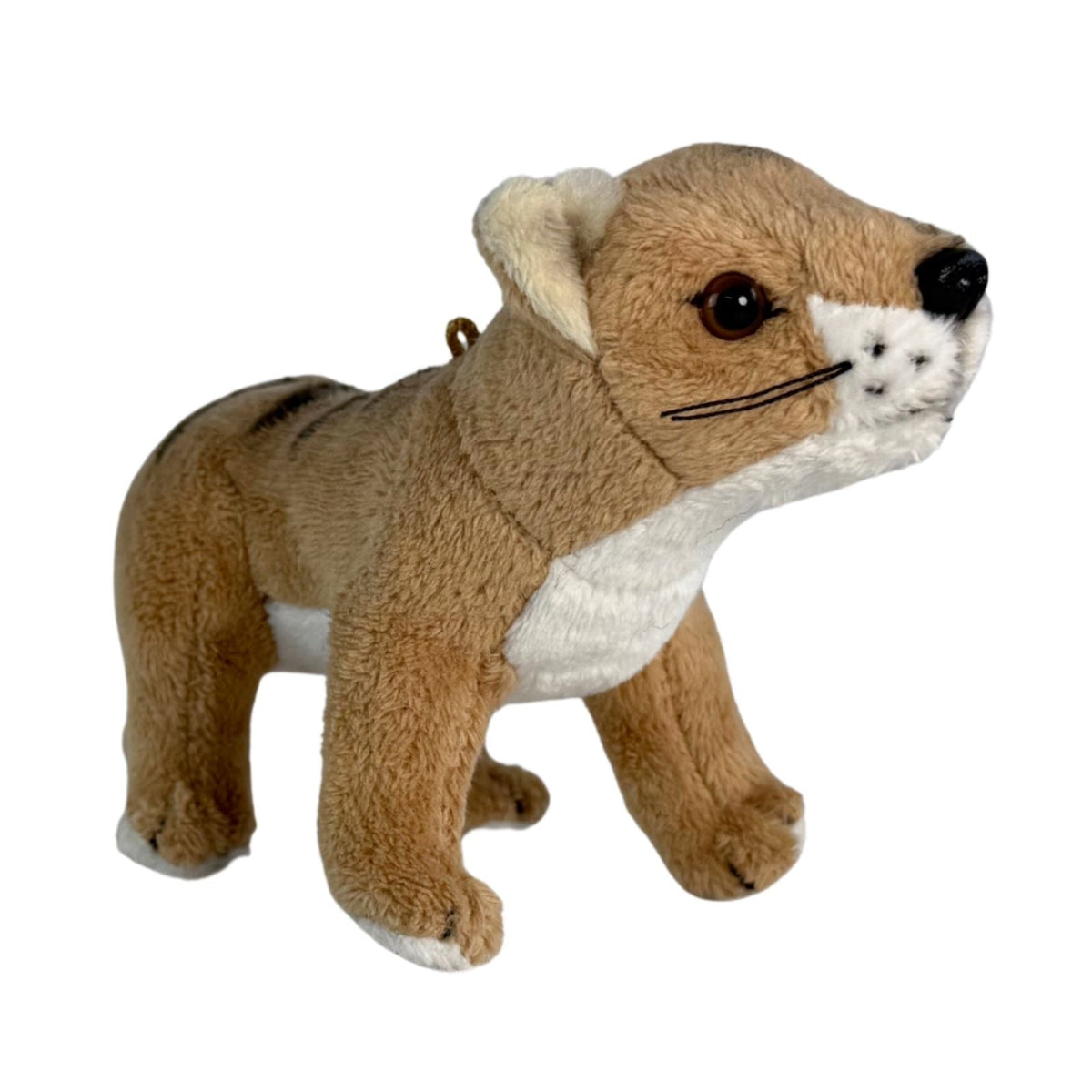 Bocchetta 14cm Mini Tasmanian Tiger Plush Toy (Australian Stuffed Animal Souvenir Keyring Gift)