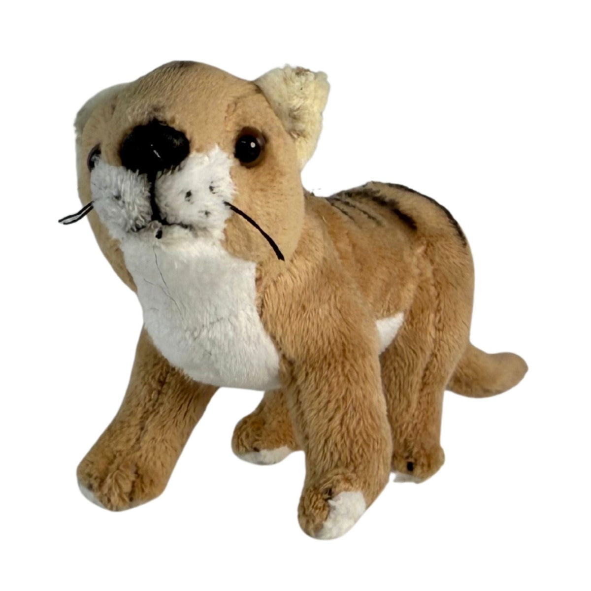 Bocchetta 14cm Mini Tasmanian Tiger Plush Toy (Australian Stuffed Animal Souvenir Keyring Gift)