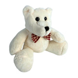 Bocchetta 12cm Mini Teddy Bear Plush Toy - Cream (Stuffed Animal Souvenir Keyring Gift)