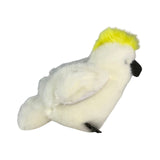 Bocchetta 12cm Mini Sulphur-Crested Cockatoo Plush Toy (Australian Stuffed Animal Souvenir Keyring Gift)