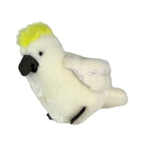 Bocchetta 12cm Mini Sulphur-Crested Cockatoo Plush Toy (Australian Stuffed Animal Souvenir Keyring Gift)
