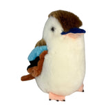 Bocchetta 12cm Mini Kookaburra Plush Toy (Australian Stuffed Animal Souvenir Keyring Gift)