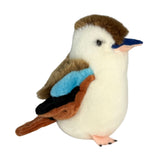 Bocchetta 12cm Mini Kookaburra Plush Toy (Australian Stuffed Animal Souvenir Keyring Gift)