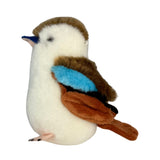 Bocchetta 12cm Mini Kookaburra Plush Toy (Australian Stuffed Animal Souvenir Keyring Gift)